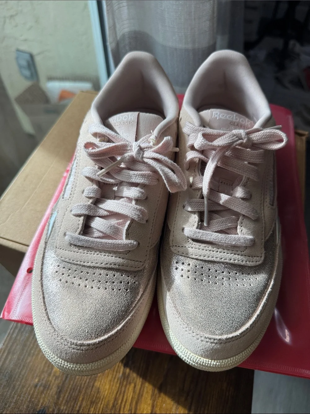 Reebok glittery inspired